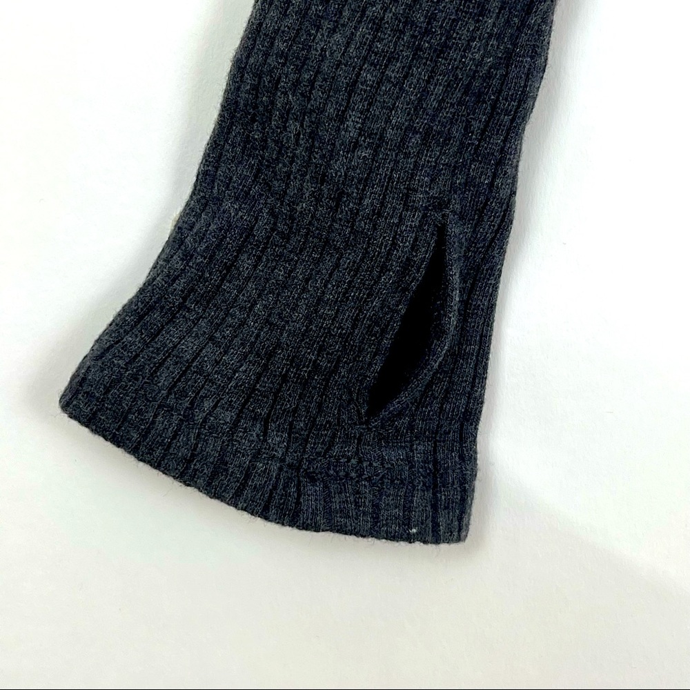BETSEY JOHNSON PERFORMANCE Pullover hoodie sweater drawstrings charcoal … - Picture 4 of 9